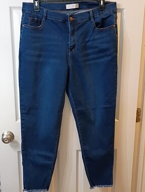 Angels Navy Skinny Stretch Jeans